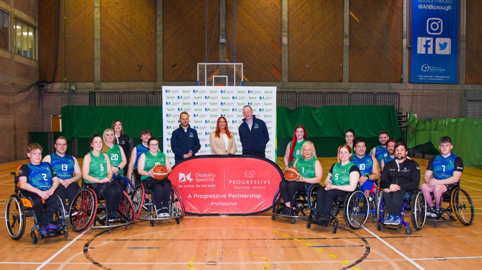 Vips With NI Wheelchair Basketball Academy